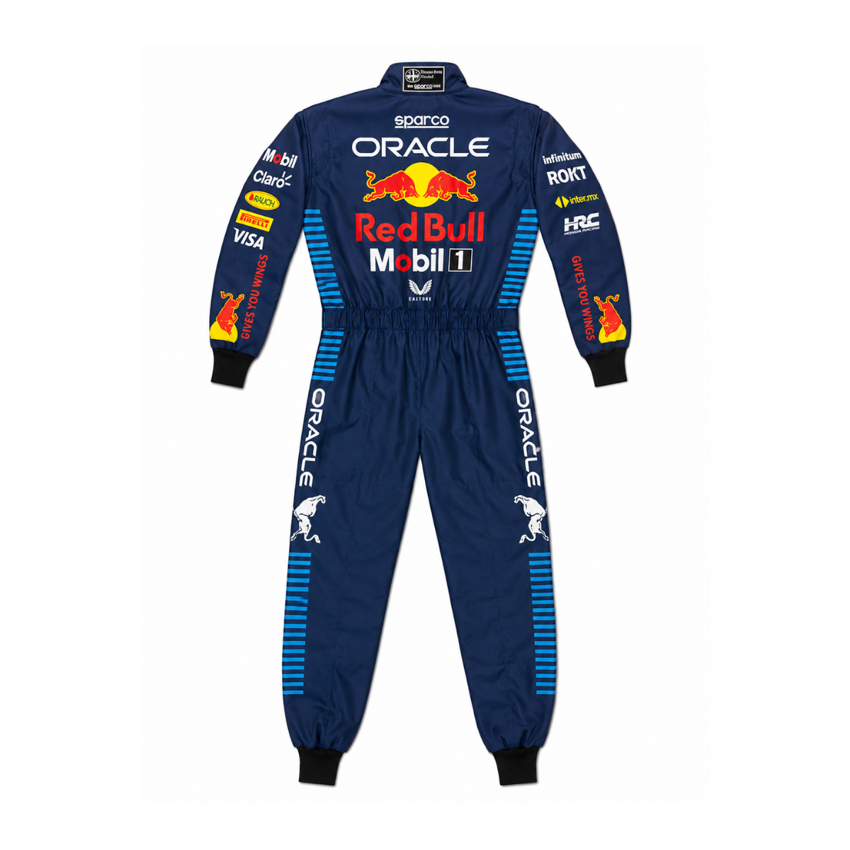 Max Verstappen 2024 Red Bull Racing Go Kart Suit
