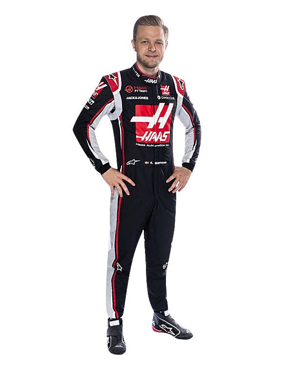 2020 Kevin Magnussen Haas F1  Racing Suit CIK/FIA LEVEL2 Go Kart Racing Suit