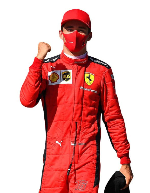 2020 Charles Leclerc Ferrari Racing Suit CIK/FIA Level 2 

sajalsports.com
