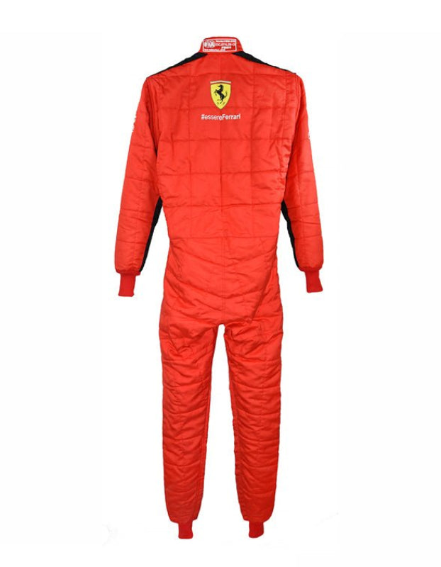 2020 Charles Leclerc Ferrari F1 Go Kart Racing Suit – CIK/FIA Level 2 Approved
