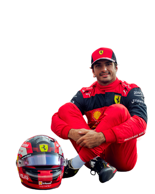 CARLOS SAINZ 2022 Scuderia Ferrari F1 Race Suit CIK/FIA Level 2 Approved