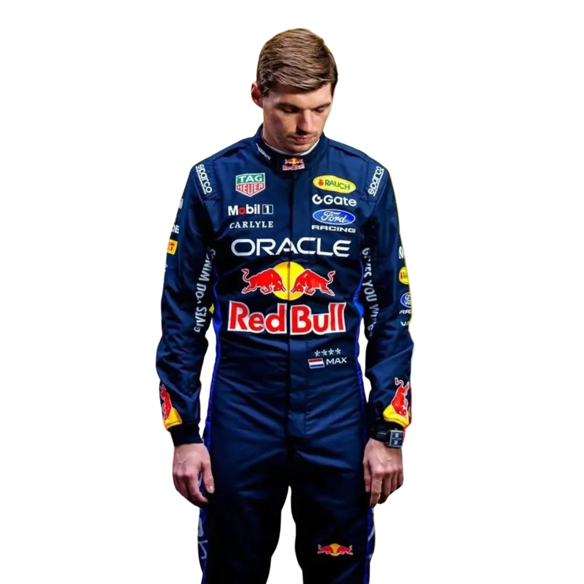 Max Verstappen 2026 Red Bull Racing Style Motorsport Go Kart Suit