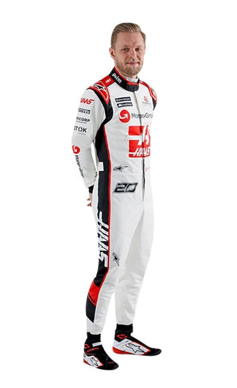 2023 Kevin Magnussen White Haas F1 Go Kart Racing Suit – CIK/FIA Level 2 Approved

sjalsports.com