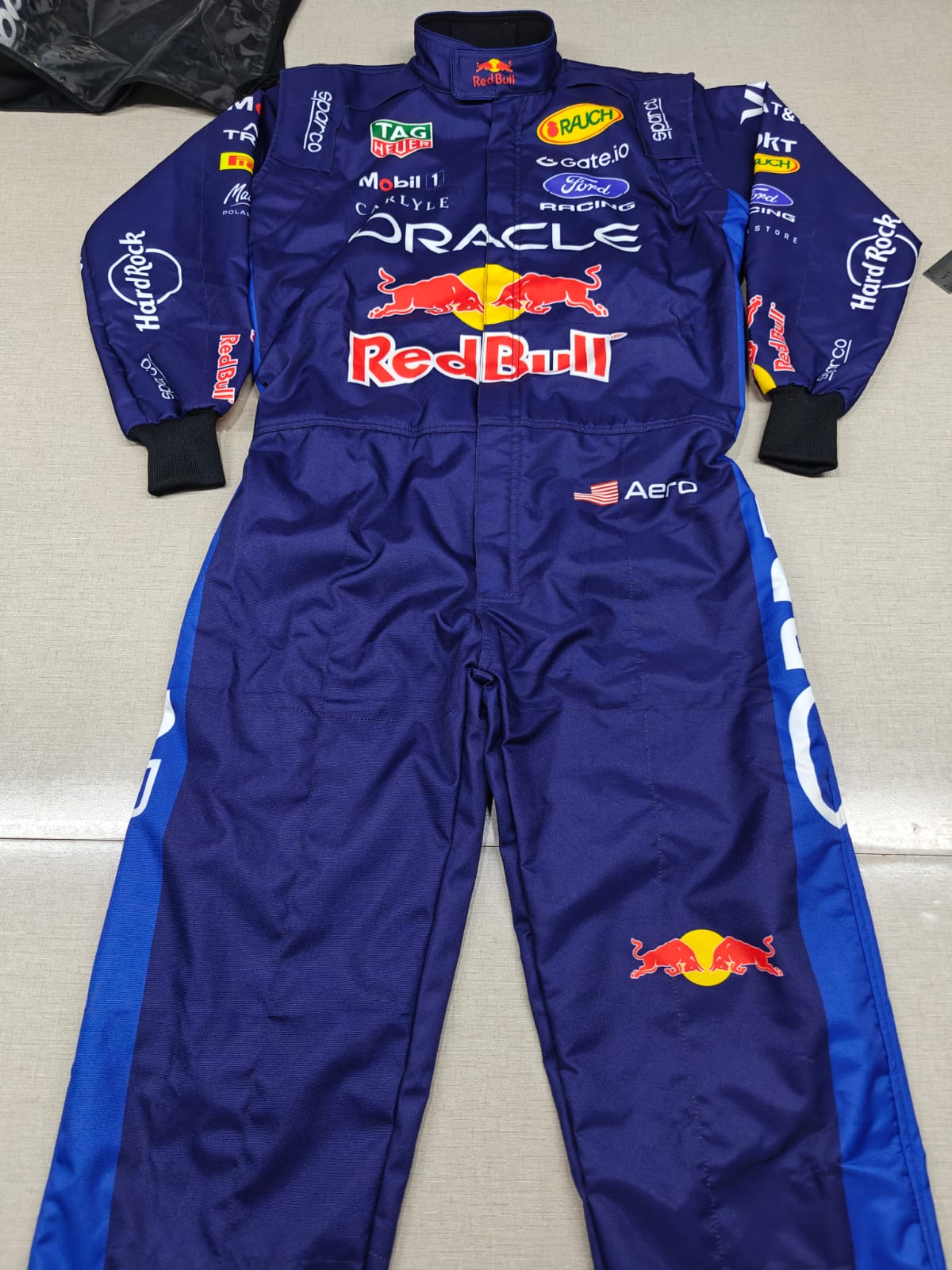 Max Verstappen 2026 Red Bull Racing Go Kart Suit