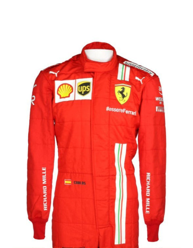 2021 Carlos Sainz Ferrari Go Kart  Racing Suit 

sajalsports.com
