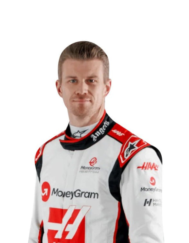 2023 Nico Hulkenberg Haas F1 Go Kart Racing Suit – CIK/FIA Level 2 Approved