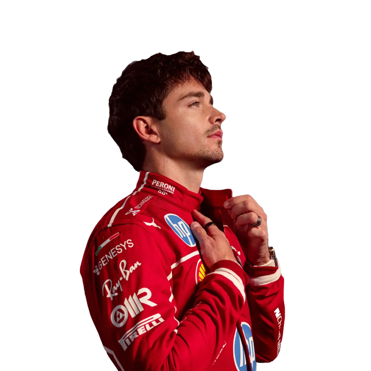 F1 2025 Charles Leclerc Ferrari Go Kart Racing Suit – CIK/FIA Level 2 Approved