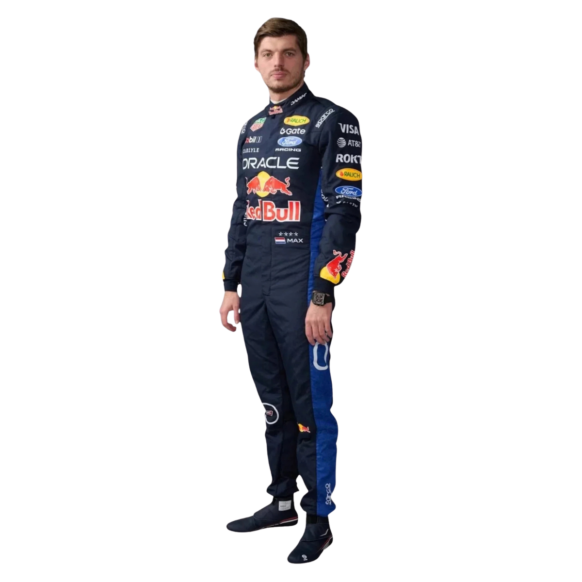 Max Verstappen 2026 Red Bull Racing Style Motorsport Go Kart Suit