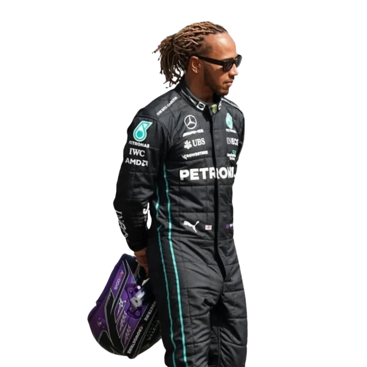 2022 Lewis Hamilton Mercedes Petronas Racing Go Kart Suit – CIK/FIA Level 2