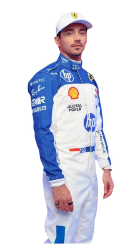 2025 Ferrari Miami GP Charles Leclerc Racing Suit

sajalsportscom