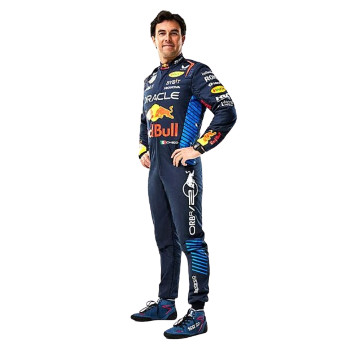 Sergio Perez 2024 Red Bull Racing Go Kart Suit