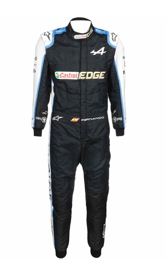 Customized Fernando 2021 Alpine Star Suit CIK/FIA Level 2 Approved Go-Kart Racing Suit